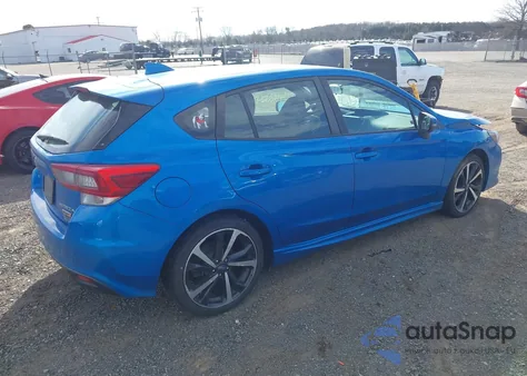 2020 Subaru Impreza Sport 5-Door from USA, damaged, VIN 4S3GTAL65L3729318